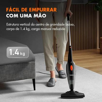 Imagem de Aspirador de Pó Vertical 2 em 1 / Gaabor / Smart Sweep GVCW-M15A-B / 1,5L / Preto / 220V Portátil