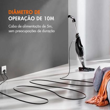 Imagem de Aspirador de Pó Vertical 2 em 1 / Gaabor / Smart Sweep GVCW-M15A-B / 1,5L / Preto / 220V Portátil