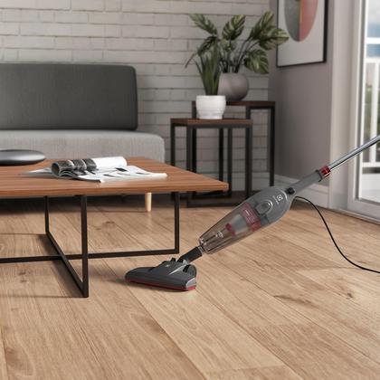 Aspirador de Pó Vertical com Fio Electrolux 1450W 2 em 1 Ultra Filtro HEPA Cinza (STK15) Imagem de Aspirador de Pó Vertical com Fio Electrolux 1450W 2 em 1 Ultra Filtro HEPA Cinza (STK15)