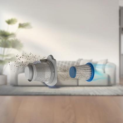 Imagem de Aspirador de Pó Vertical com Fio Electrolux 1600W 2 em 1 Bocal Multi-Clean Azul (STK17)