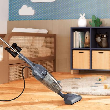 Imagem de Aspirador de Pó Vertical com Fio Electrolux 2 em 1 Efficient Capacidade de 0,95 Litros com Cyclonic Power - STK17