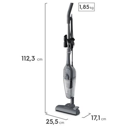 Imagem de Aspirador de Pó Vertical com Fio Electrolux 2 em 1 Efficient Capacidade de 0,95 Litros com Cyclonic Power - STK17