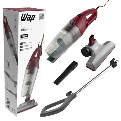 Imagem de Aspirador de Pó Vertical e Portátil 1350W com Filtro HEPA e Tecnologia Cyclone WAP HIGH SPEED PLUS 3 em 1