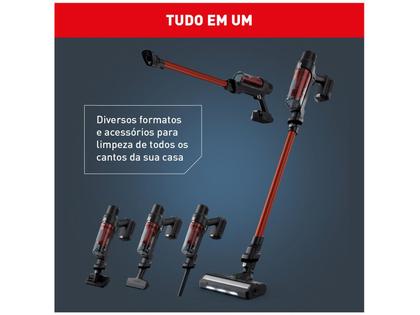 Imagem de Aspirador de Pó Vertical e Portátil Arno sem Fio a Bateria 140W X-Pert RH6A