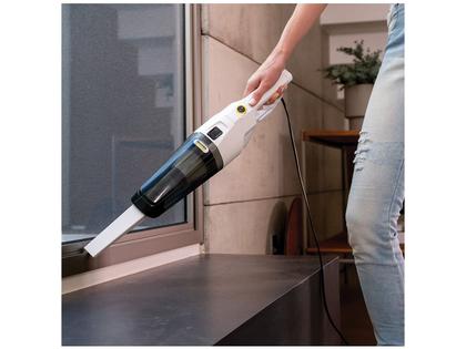 Imagem de Aspirador de Pó Vertical Karcher Stick 2 em 1 com Filtro HEPA 1000W Branco