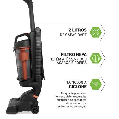 Imagem de Aspirador de Pó Vertical Philco 2000W 2L PASE30