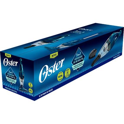 Imagem de Aspirador de Pó Vertical Sem Fio Oster Blue 3 em 1