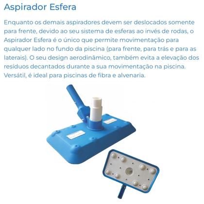 Imagem de Aspirador esfera netuno para limpeza de piscinas