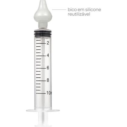 Imagem de Aspirador Nasal Lavador Nasal Seringa com 02UNID Blister