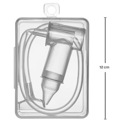 Imagem de Aspirador Nasal Transparente Com Sucção  Ótimo Para Nariz Entupido Bebê