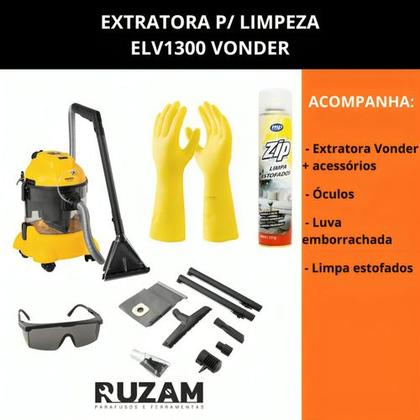 Imagem de Aspirador Pó E Liquido Extratora Potente 1300w Profissional