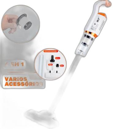 Imagem de Aspirador Pó Portátil Sem Fio 600Ml Maior Capacidade Limpeza