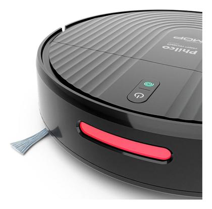 Imagem de Aspirador Pó Robô Philco PAS22P MOP Filtro Hepa Bivolt 35w Bivolt 600ml Aspira Passa Pano Seco Mop