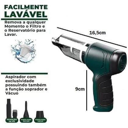 Imagem de Aspirador Portátil Automotivo 100mL  110V/220V 120W