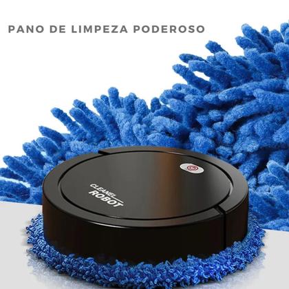 Imagem de Aspirador Robô Função Passa Pano E Mop - Limpeza Eficiente