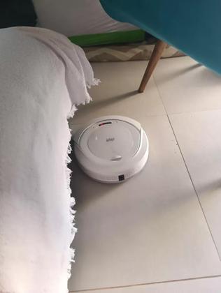 Imagem de Aspirador Robô Robot W9 Limpeza Inteligente 2000pa monitor de ambiente sensores anti queda 2600mAh