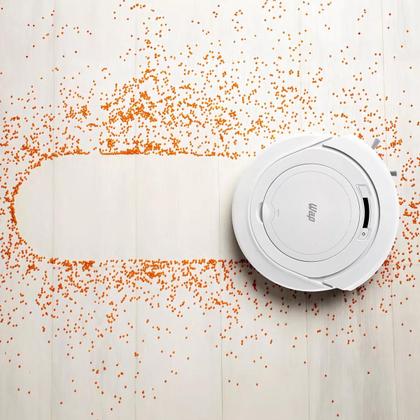 Imagem de Aspirador Robô Robot W9 Limpeza Inteligente 2000pa monitor de ambiente sensores anti queda 2600mAh