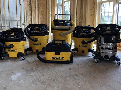 Imagem de Aspirador úmido/seco DEWALT DXV08S 30L 4HP 8 galões de aço inoxidável