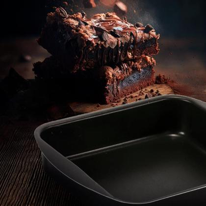 Imagem de Assadeira 03 Pçs + Luva + Descanso Panela + Espátula +Pincel