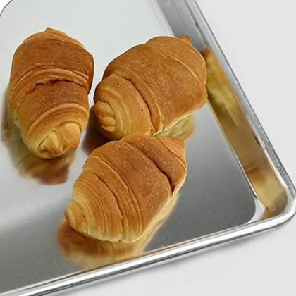 Imagem de Assadeira Bandeja Rasa Retangular Aluminio 33 X 24 X 3 Cm