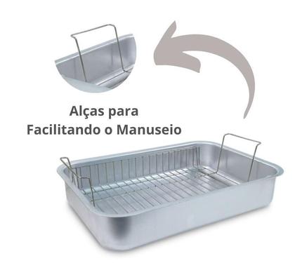 Imagem de Assadeira Com Grelha Alta 02 - Eirilar