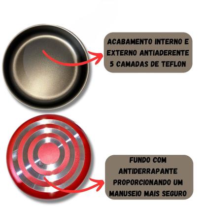 Imagem de Assadeira Forma Redonda Antiaderente 24cm Bolo Tortas Gal