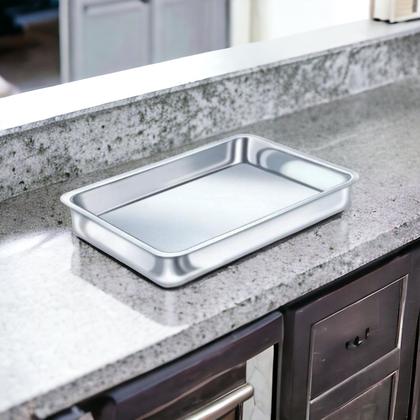 Imagem de Assadeira Retangular Aluminio Forma Bolo Carola Diagonal 03