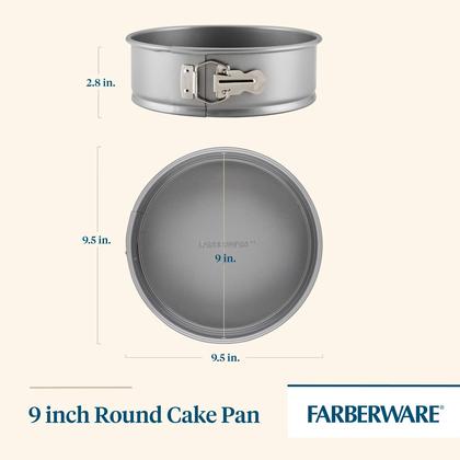 Imagem de Assadeira Springform Farberware 9 Polegadas - Redonda e Cinza