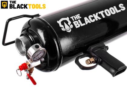 Imagem de Assentador De Talão Profissional Tipo Bazooka 9 Litros The Black Tools