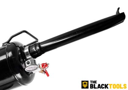 Imagem de Assentador De Talão Profissional Tipo Bazooka 9 Litros The Black Tools