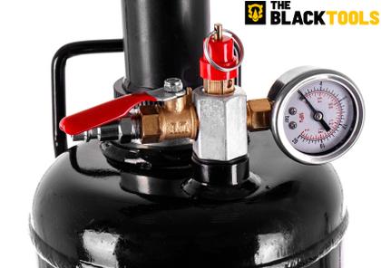 Imagem de Assentador De Talão Profissional Tipo Bazooka 9 Litros The Black Tools