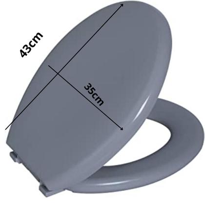 Imagem de Assento Almofadado Redondo Cinza TPK/As Cz1- Astra