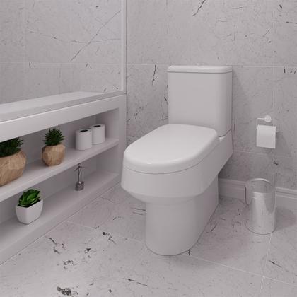 Imagem de Assento Automatico Soft Close  Carrara Branco