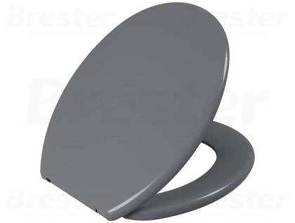 Imagem de Assento Básico Com Tampa Para Privada Vaso Sanitário Oval Universal Soft Astra 