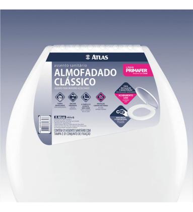 Imagem de Assento classico almofadado - branco