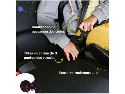 Assento de Elevação Cosco Kids Clippy 15 a 36kg - Cinza Imagem de Assento de Elevação Cosco Kids Clippy 15 a 36kg