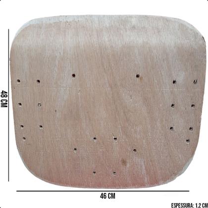 Imagem de Assento de Madeira para Cadeira Diretor Presidente 2175 Base Resistente Pinus Tratado