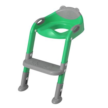 Imagem de Assento de Treinamento para Vaso SKYROKU com Escada - Cinza e Verde