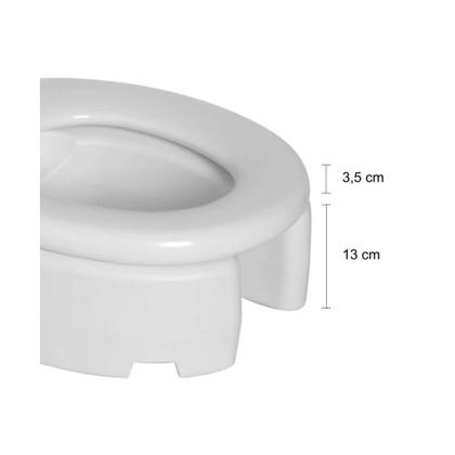 Imagem de Assento Elevado Trava 13 cm Almofadado c/TPK - Astra