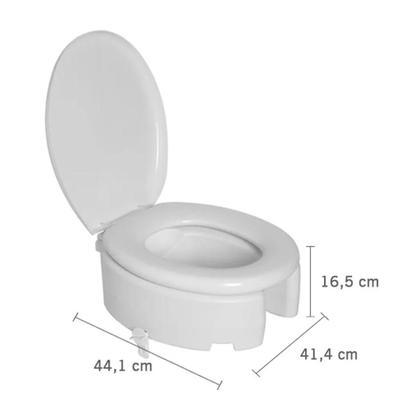 Imagem de Assento Elevado Trava 13 cm Almofadado c/TPK - Astra