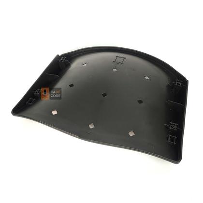 Imagem de Assento em Plastico Preto Ergoplax Iso Polipropileno Fixo Plaxmetal