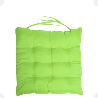 Imagem de Assento Futton 40x40cm Diversas Cores Futon P/Cadeiras Pallets Banquetas Sofás Decoração Almofada