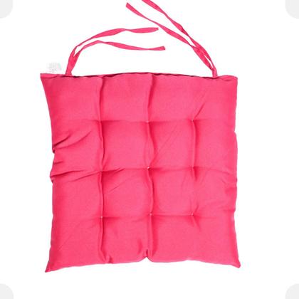 Imagem de Assento Futton 40x40cm Diversas Cores Futon P/Cadeiras Pallets Banquetas Sofás Decoração Almofada