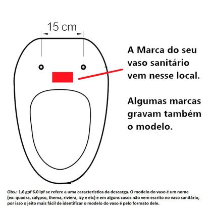 Imagem de Assento incepa thema branco soft close termofixo tupan