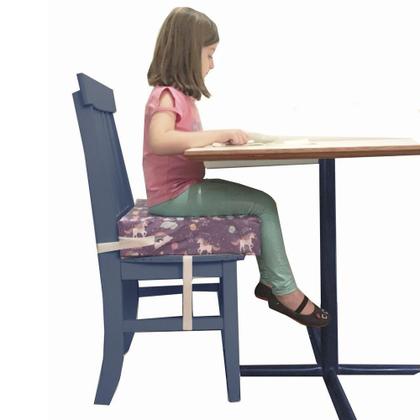 Imagem de Assento Infantil Elevação  Impermeável Raposa com espuma certificada