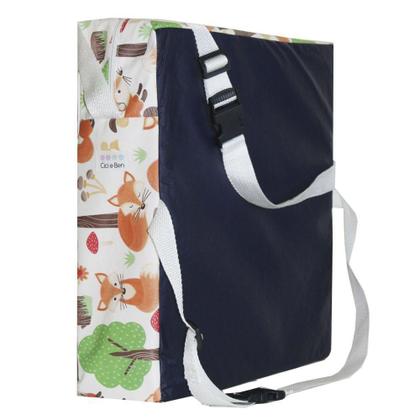 Imagem de Assento Infantil Elevação  Impermeável Raposa com espuma certificada