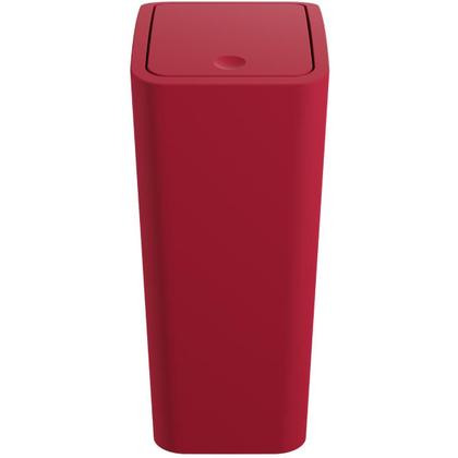 Imagem de Assento Oval Almofadado Vermelho + Lixeira Vermelha 8L Click