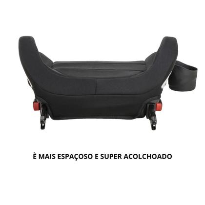Imagem de Assento Para Auto Booster Com Isofix Kiddo Fika Preto