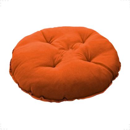 Imagem de Assento Para Cadeira Futon Redondo 30cm Para Banquetas de 35 Cm Futton Com Fitas Para Amarrar