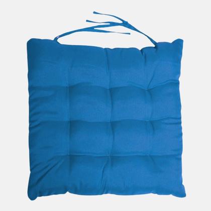 Imagem de Assento Para Cadeira Futton Maio C/Fitas Para Amarrar Em Bancos Banquetas Cadeiras Pallets Sofá 40x40cm Futon Com Diversos Modelos